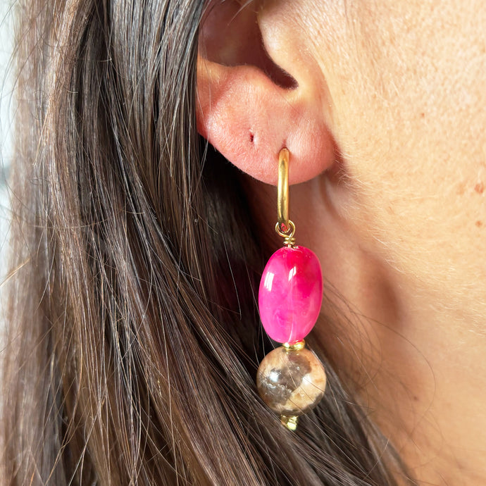 Boucles d’oreilles «Falda 