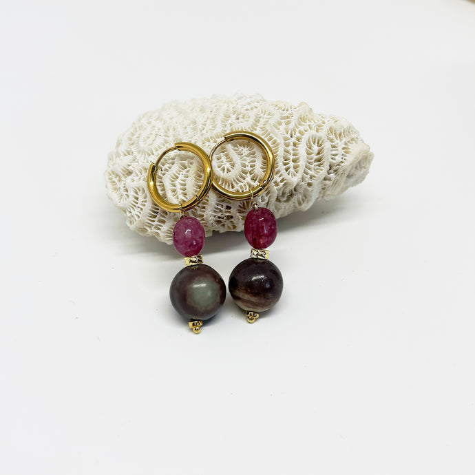 Boucles d’oreilles «Jany» 