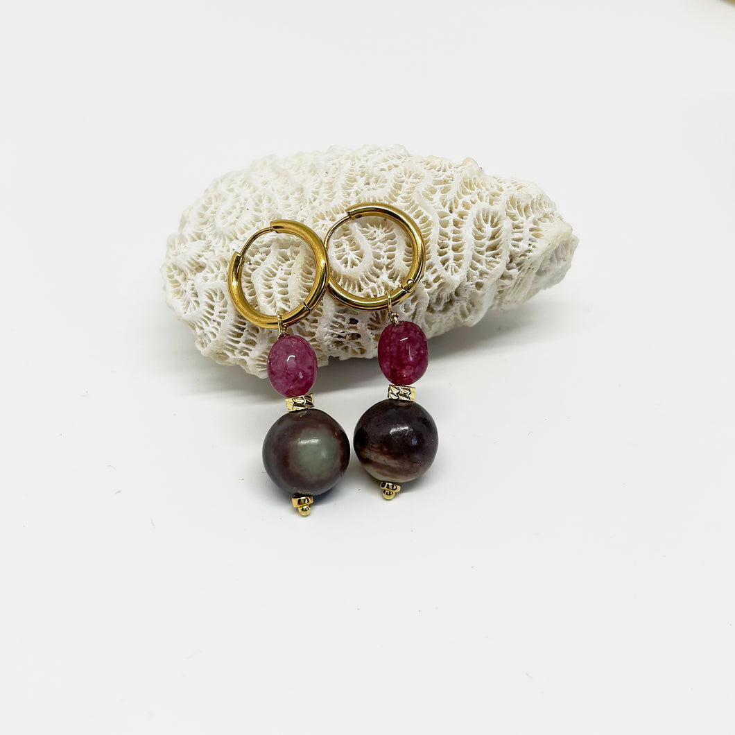 Boucles d’oreilles «Jany» 